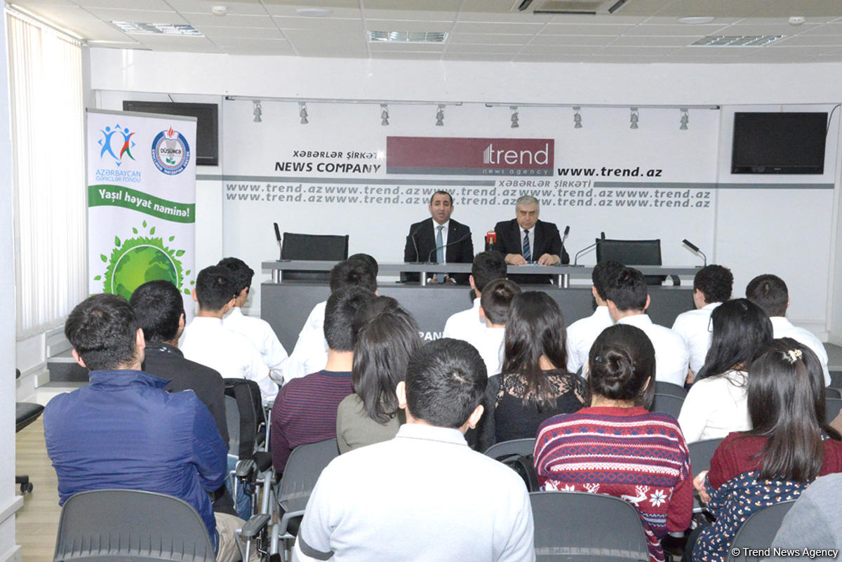 Gənclərə çağırış: Ətraf mühitin qorunmasında aktiv olun  (FOTO)