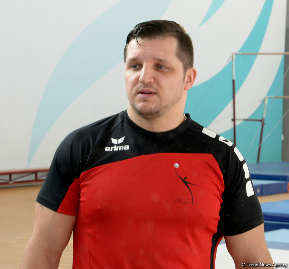 Baş məşqçi: Bakıda idman gimnastikası üzrə Dünya Kuboku baxımlı olacaq (FOTO)