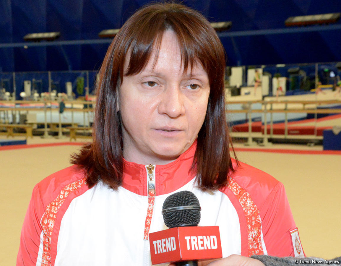 Baş məşqçi: Azərbaycan gimnastika üzrə Dünya Kubokundan yalnız yaxşı nəticələr gözləyir (FOTO)