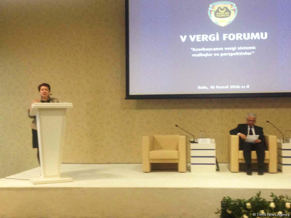 Bakıda "Azərbaycanın vergi sistemi: reallıqlar və perspektivlər" mövzusunda V Vergi Forumu keçirilir (ƏLAVƏ OLUNUB 2) (FOTO)