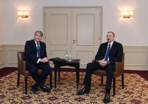 Prezident İlham Əliyev Almaniya İqtisadiyyatının Şərq Komitəsinin sədri ilə görüşüb (FOTO)