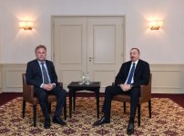 İlham Əliyev "Kaspersky Lab" şirkətinin sahibi və icraçı direktoru ilə görüşüb (FOTO)