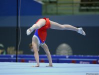 Bakıda idman gimnastikası üzrə Dünya Kubokunun açılış mərasiminin yekun məşqi keçirilib (FOTO)