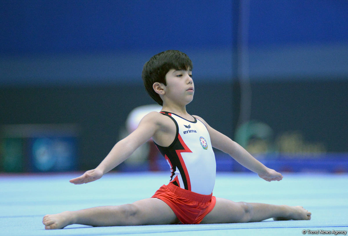 Bakıda idman gimnastikası üzrə Dünya Kubokunun açılış mərasiminin yekun məşqi keçirilib (FOTO)