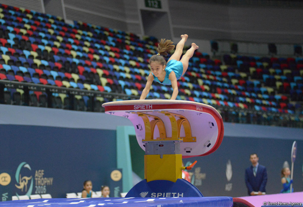 Bakıda idman gimnastikası üzrə Dünya Kubokunun açılış mərasiminin yekun məşqi keçirilib (FOTO)