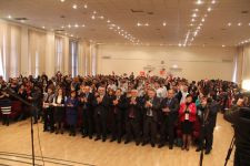 Rusiya, Türkiyə və Azərbaycan məktəbliləri Bakıda qardaşlaşdılar (FOTO)
