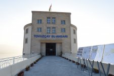 Prezident İlham Əliyev Tovuzçay su anbarının açılışını edib  (FOTO)