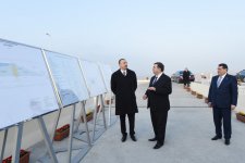 Prezident İlham Əliyev Tovuzçay su anbarının açılışını edib  (FOTO)