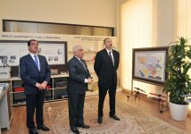 Prezident İlham Əliyev Gəncədə "Nizami" yarımstansiyasını işə salıb (FOTO)