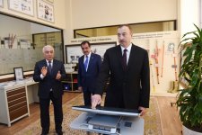 Prezident İlham Əliyev Gəncədə "Nizami" yarımstansiyasını işə salıb (FOTO)