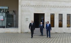 Prezident İlham Əliyev Gəncədə "Nizami" yarımstansiyasını işə salıb (FOTO)