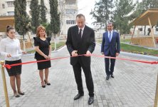 İlham Əliyev Gəncədə 240 yerlik körpələr evi-uşaq bağçasında əsaslı təmirdən sonra yaradılan şəraitlə tanış olub (FOTO)