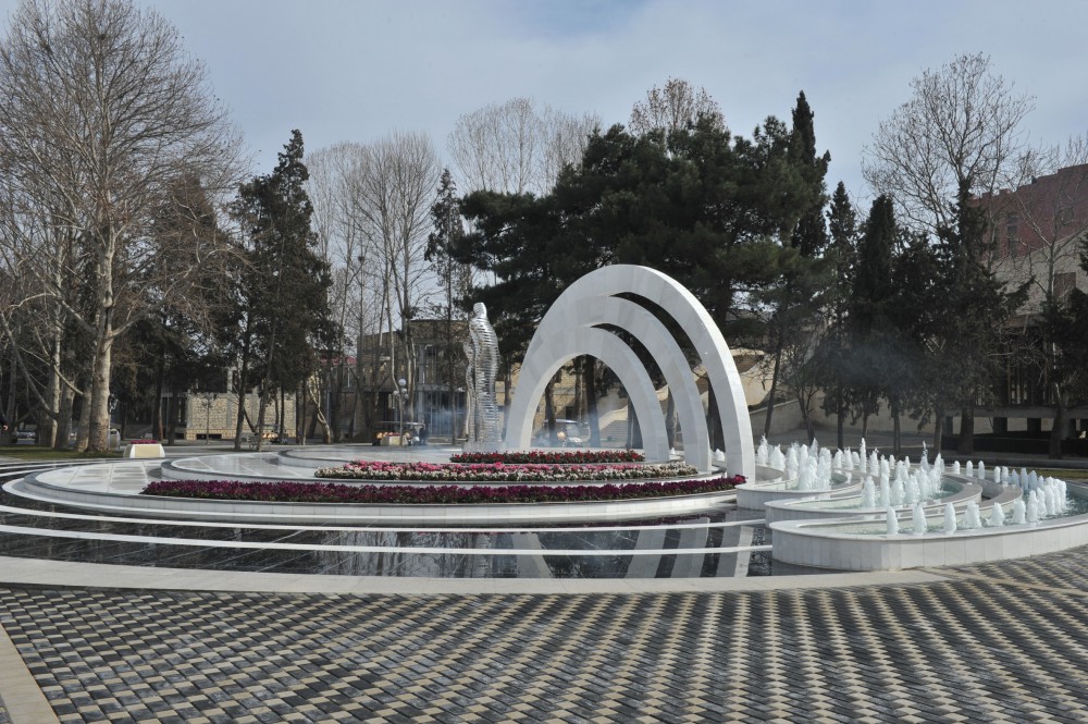 Prezident İlham Əliyev "Gəncəçay" park-bulvar kompleksi ilə tanış olub (FOTO)