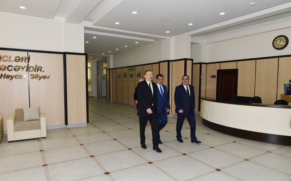 Azərbaycan Dövlət Aqrar Universitetinin tələbə yataqxanası istifadəyə verilib (FOTO)