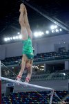 Bakıda Dünya Kubokunun iştirakçısı olan gimnastların podium məşqləri (FOTO)
