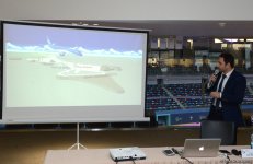 Bakıda idman gimnastikası üzrə Dünya Kubokuna gəlmiş nümayəndə heyəti rəhbərləri və üzvlərinin görüşü keçirilib (FOTO)