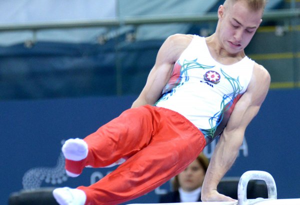 Azərbaycanlı gimnast Bakıda Dünya Kubokunda sərbəst hərəkətlərdə finala çıxıb