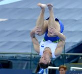 Bakıda idman gimnastikası üzrə Dünya Kubokunda kişilər arasında təsnifat yarışları (FOTO)