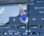 Bakıda idman gimnastikası üzrə Dünya Kubokunda kişilər arasında təsnifat yarışları (FOTO)