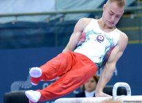 Bakıda idman gimnastikası üzrə Dünya Kubokunda kişilər arasında təsnifat yarışları (FOTO)