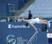 Bakıda idman gimnastikası üzrə Dünya Kubokunda kişilər arasında təsnifat yarışları (FOTO)