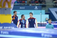Bakıda idman gimnastikası üzrə Dünya Kubokunda kişilər arasında təsnifat yarışları (FOTO)