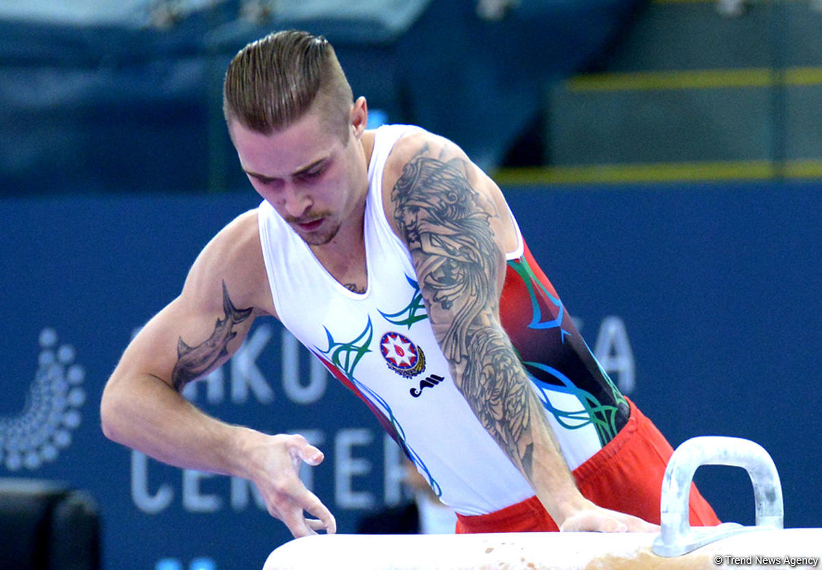 Azərbaycan gimnastlarının Dünya Kubokunun ilk günündə çıxışları (FOTO)