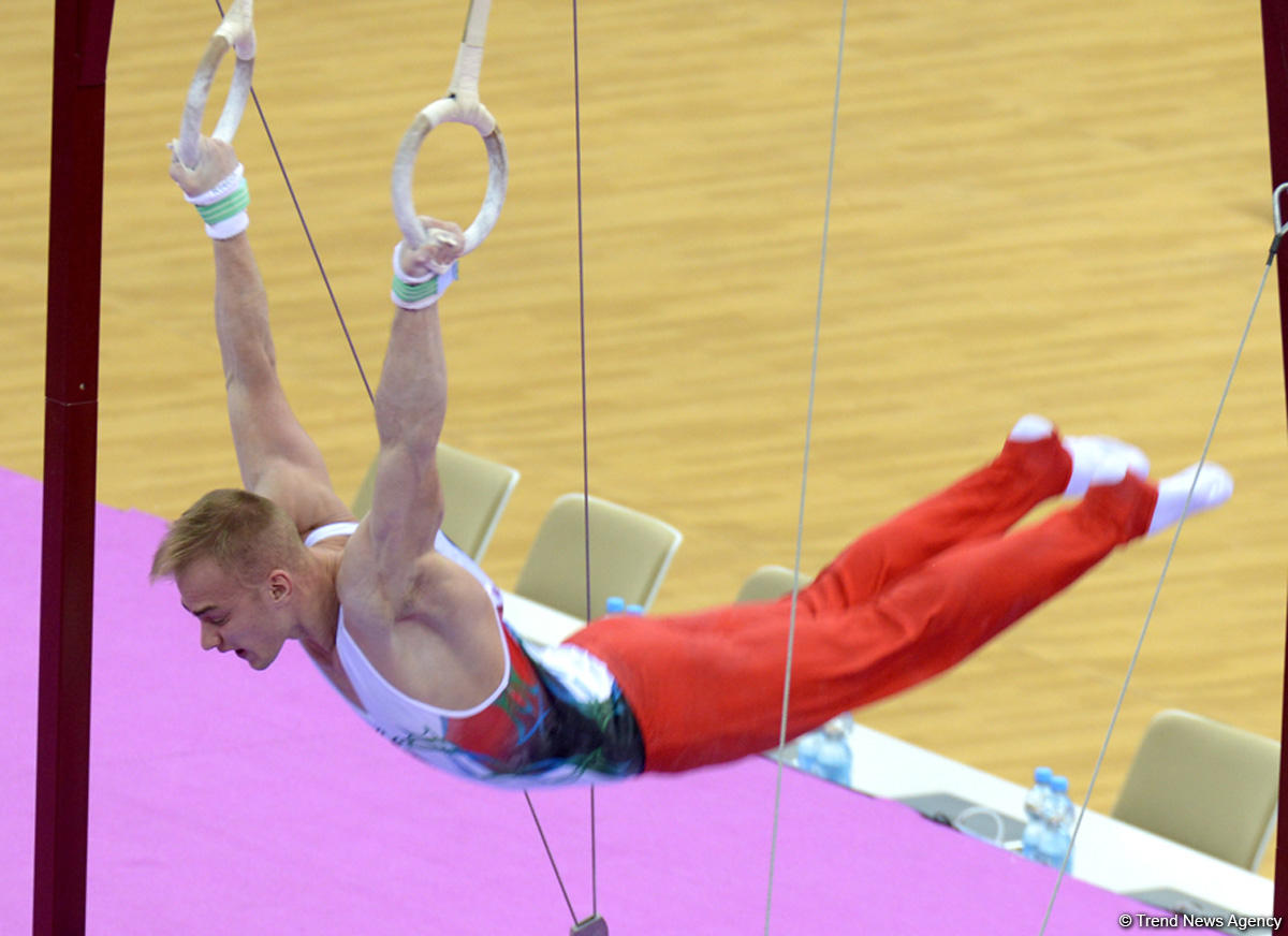 Azərbaycan gimnastlarının Dünya Kubokunun ilk günündə çıxışları (FOTO)