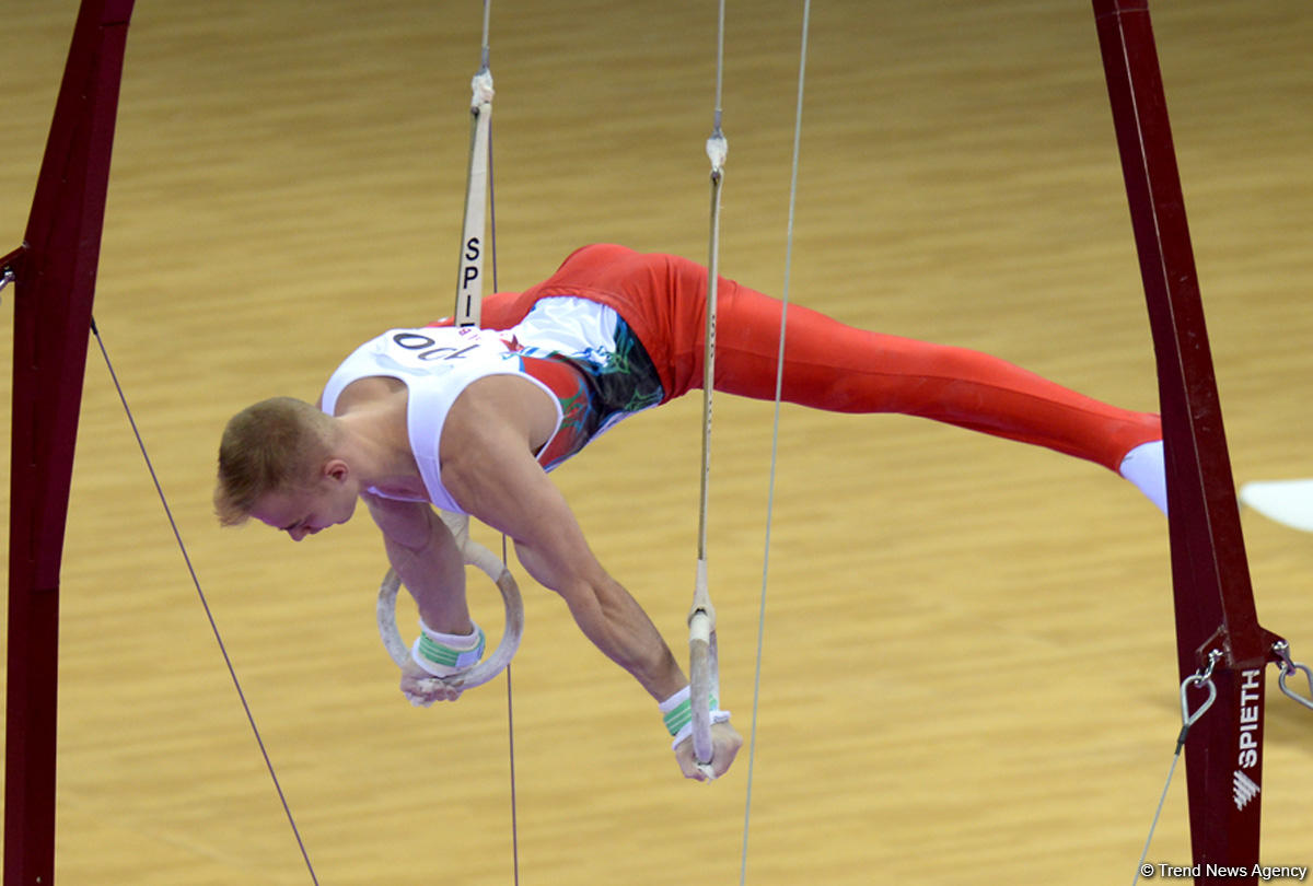 Azərbaycan gimnastlarının Dünya Kubokunun ilk günündə çıxışları (FOTO)