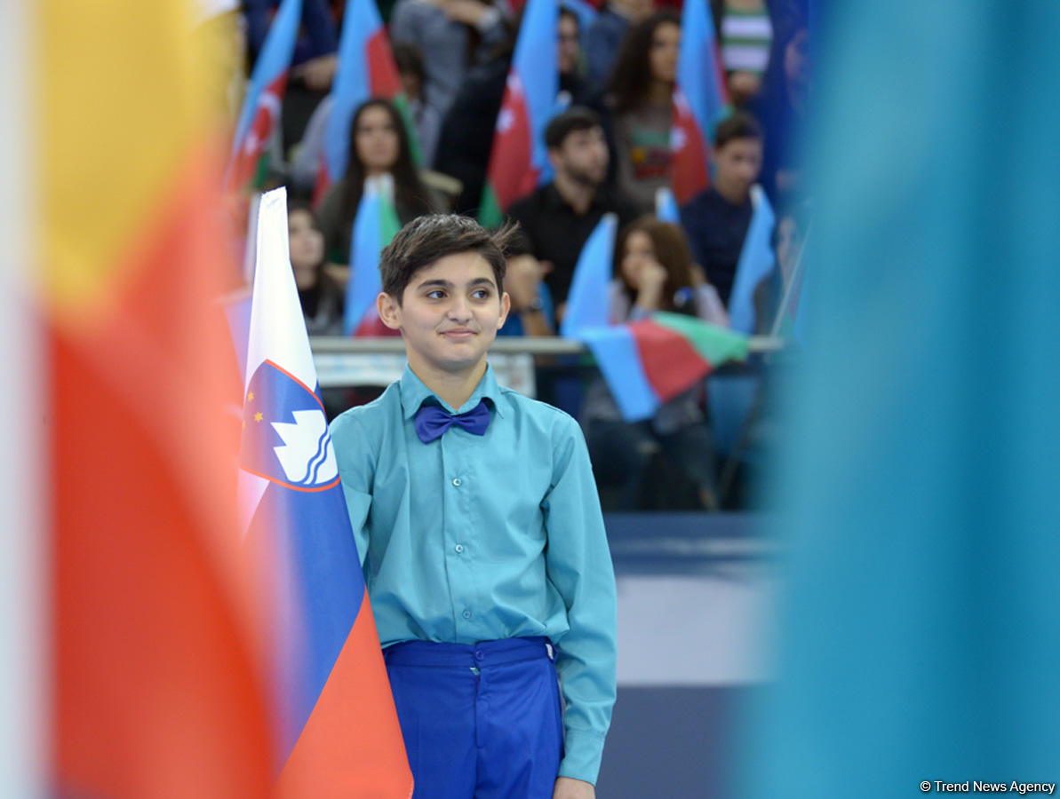 Bakıda idman gimnastikası üzrə FIG "Challenge" Dünya Kubokunun açılış mərasimi keçirilib (FOTO)
