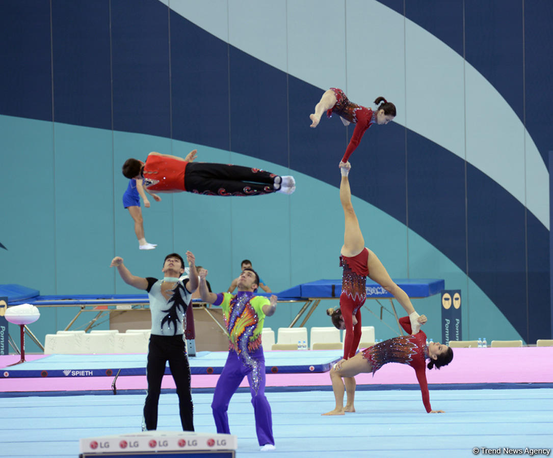 Bakıda idman gimnastikası üzrə FIG "Challenge" Dünya Kubokunun açılış mərasimi keçirilib (FOTO)