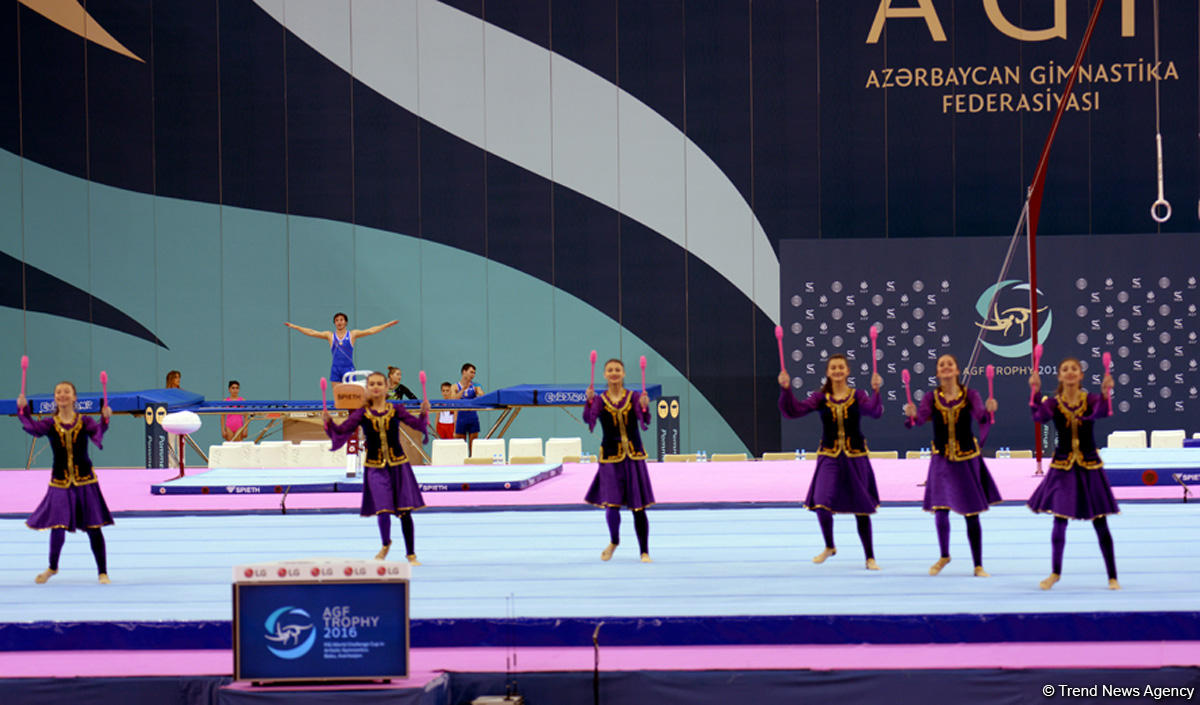 Bakıda idman gimnastikası üzrə FIG "Challenge" Dünya Kubokunun açılış mərasimi keçirilib (FOTO)