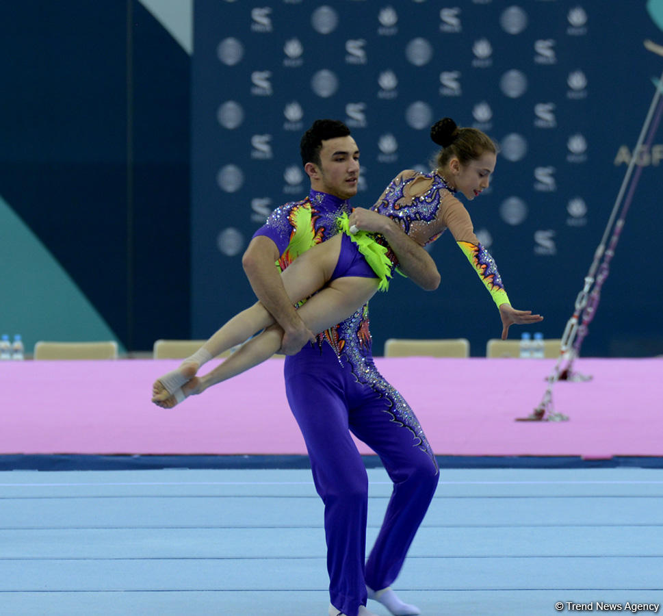 Bakıda idman gimnastikası üzrə FIG "Challenge" Dünya Kubokunun açılış mərasimi keçirilib (FOTO)