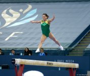 Bakıda idman gimnastikası üzrə Dünya Kuboku yarışlarının ikinci günü keçirilir  (Fotoreportaj)