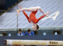 Bakıda idman gimnastikası üzrə Dünya Kuboku yarışlarının ikinci günü keçirilir  (Fotoreportaj)