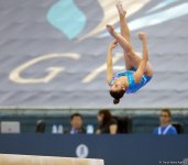 Bakıda idman gimnastikası üzrə Dünya Kuboku yarışlarının ikinci günü keçirilir  (Fotoreportaj)