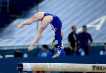 Bakıda idman gimnastikası üzrə Dünya Kuboku yarışlarının ikinci günü keçirilir  (Fotoreportaj)