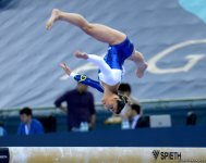 Bakıda idman gimnastikası üzrə Dünya Kuboku yarışlarının ikinci günü keçirilir  (Fotoreportaj)