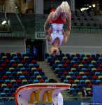 Bakıda idman gimnastikası üzrə Dünya Kuboku yarışlarının ikinci günü keçirilir  (Fotoreportaj)