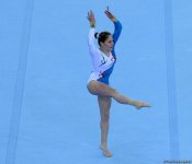 Azərbaycanlı gimnast Bakıda keçirilən idman gimnastikası üzrə Dünya Kubokunda sərbəst hərəkətlərdə finala çıxıb (FOTO)