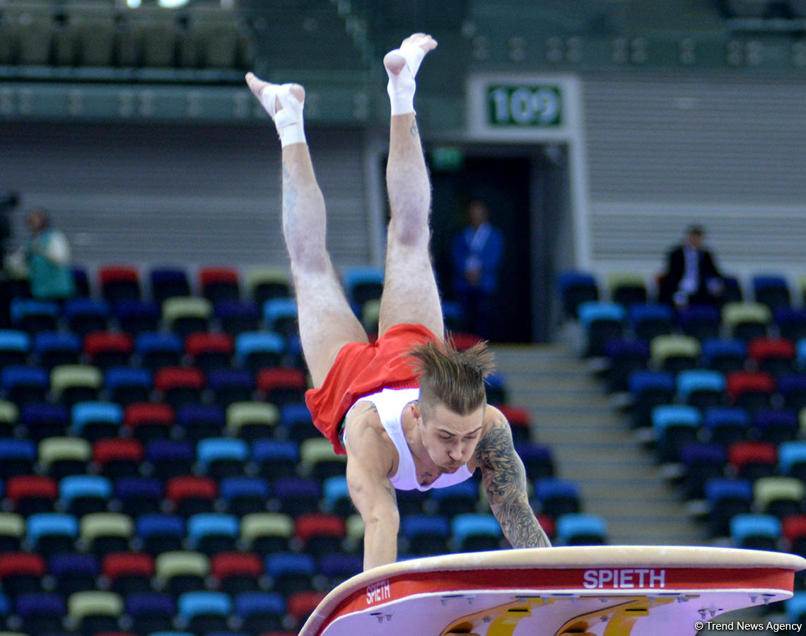 Azərbaycanlı gimnast idman gimnastikası üzrə Dünya Kubokunda finala çıxıb (FOTO)