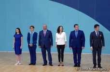 Bakıda idman gimnastikası üzrə Dünya Kubokunda ilk qaliblərin mükafatlandırma mərasimi keçirilib  (Fotoreportaj)