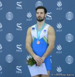 Bakıda idman gimnastikası üzrə Dünya Kubokunda ilk qaliblərin mükafatlandırma mərasimi keçirilib  (Fotoreportaj)