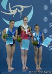 Bakıda idman gimnastikası üzrə Dünya Kubokunda ilk qaliblərin mükafatlandırma mərasimi keçirilib  (Fotoreportaj)
