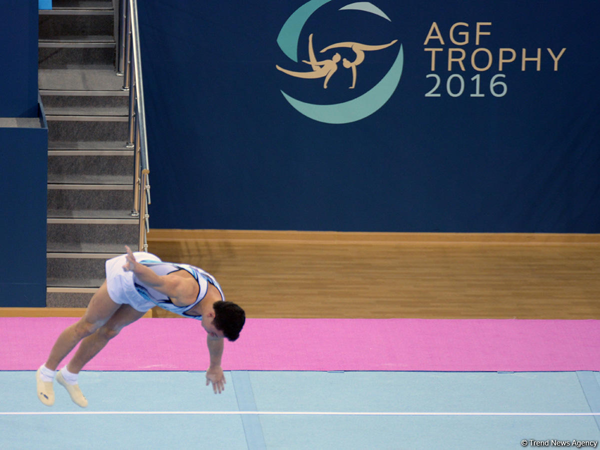 Bakıda idman gimnastikası üzrə Dünya Kuboku fotolarda