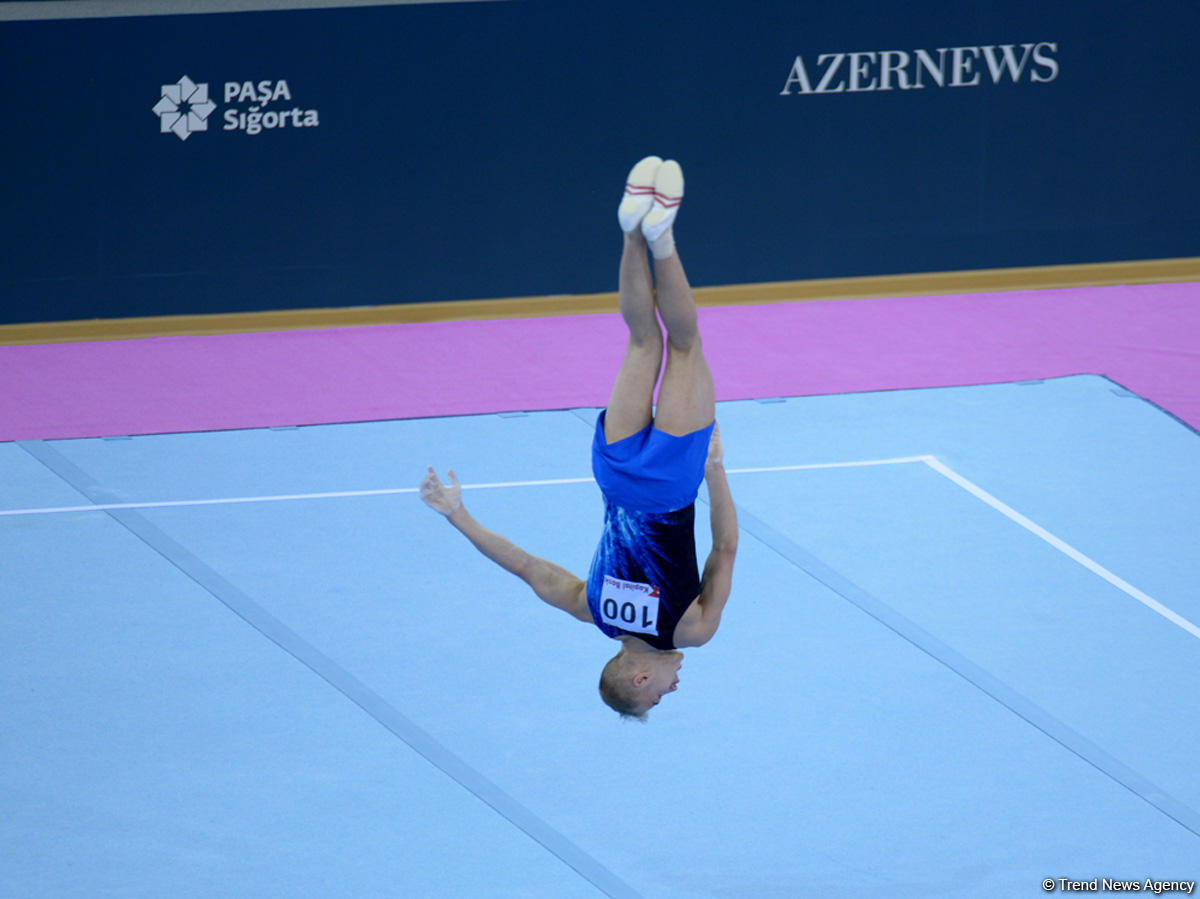 Bakıda idman gimnastikası üzrə Dünya Kuboku fotolarda