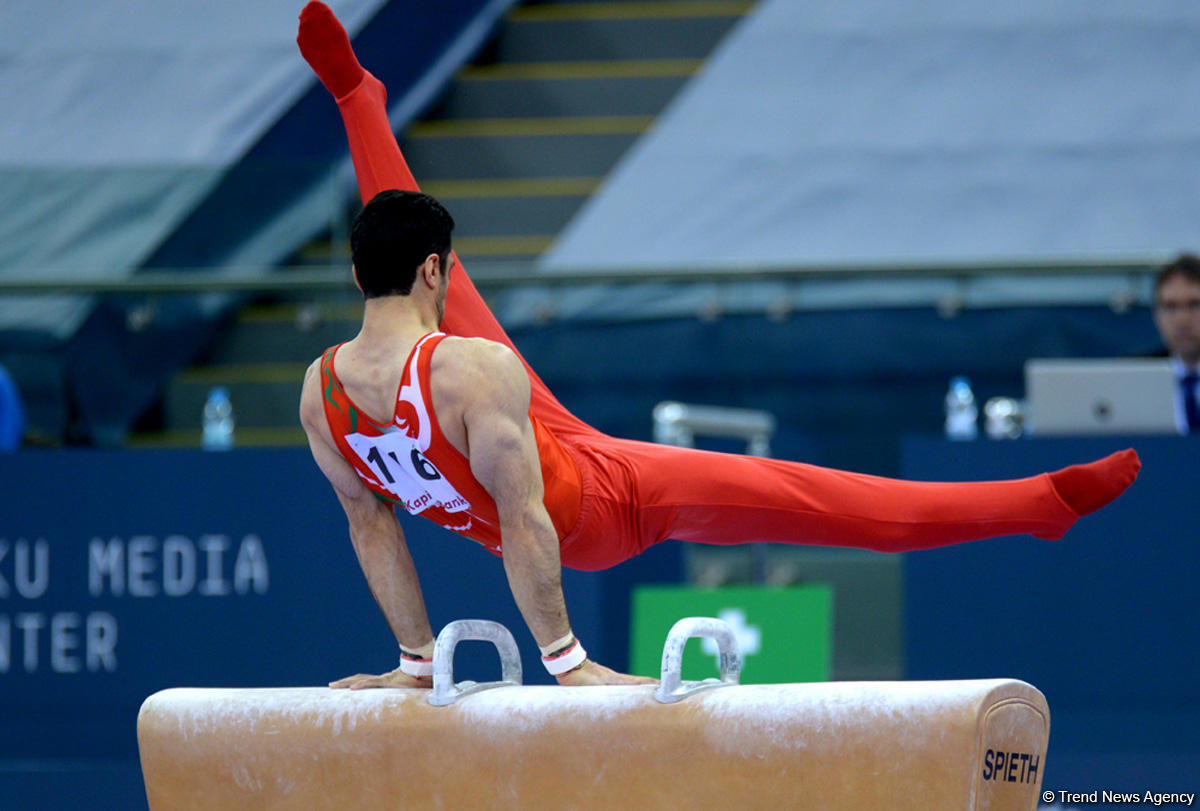 Bakıda idman gimnastikası üzrə Dünya Kuboku fotolarda