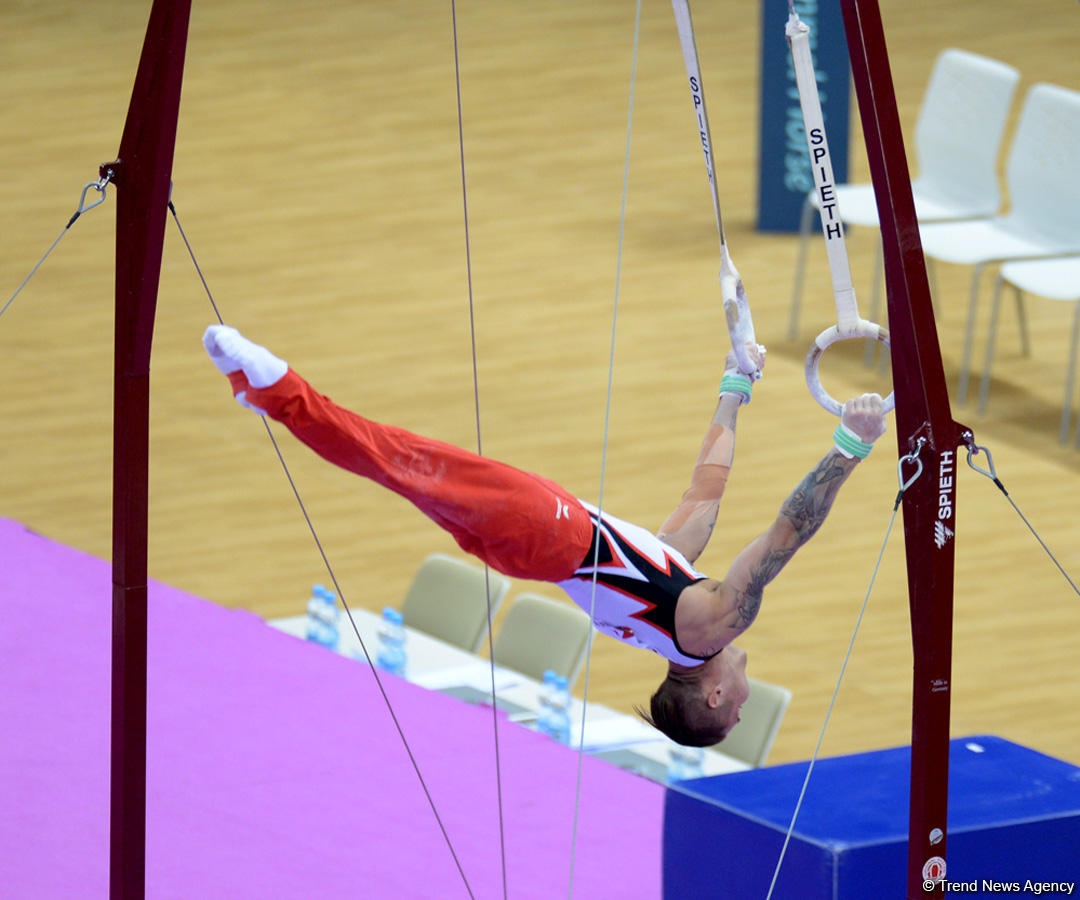 Bakıda idman gimnastikası üzrə Dünya Kuboku fotolarda