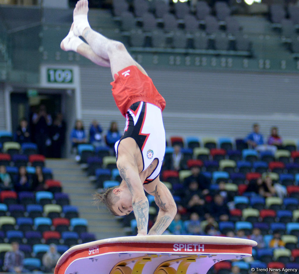 Bakıda idman gimnastikası üzrə Dünya Kuboku fotolarda