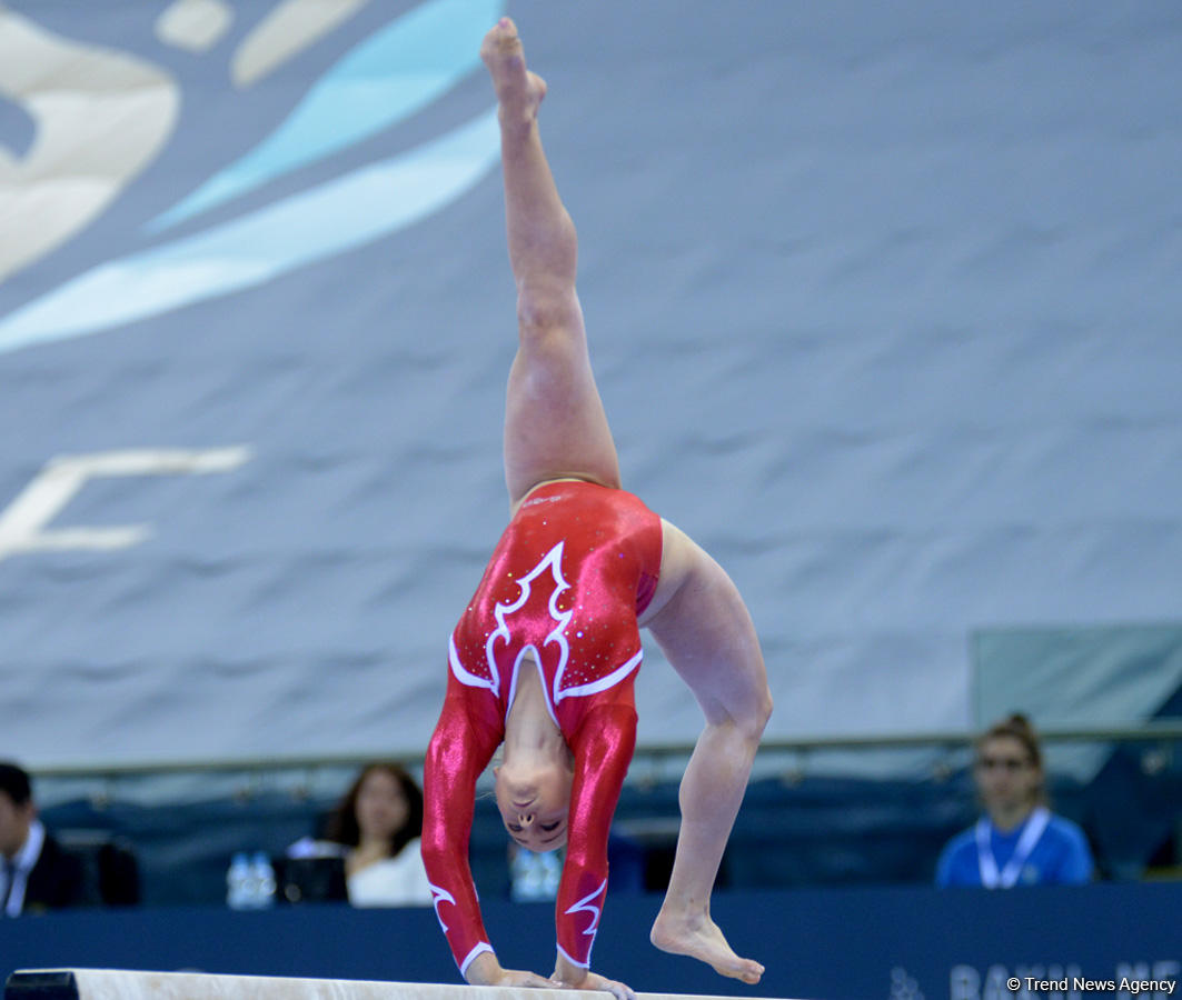 Bakıda idman gimnastikası üzrə Dünya Kuboku fotolarda
